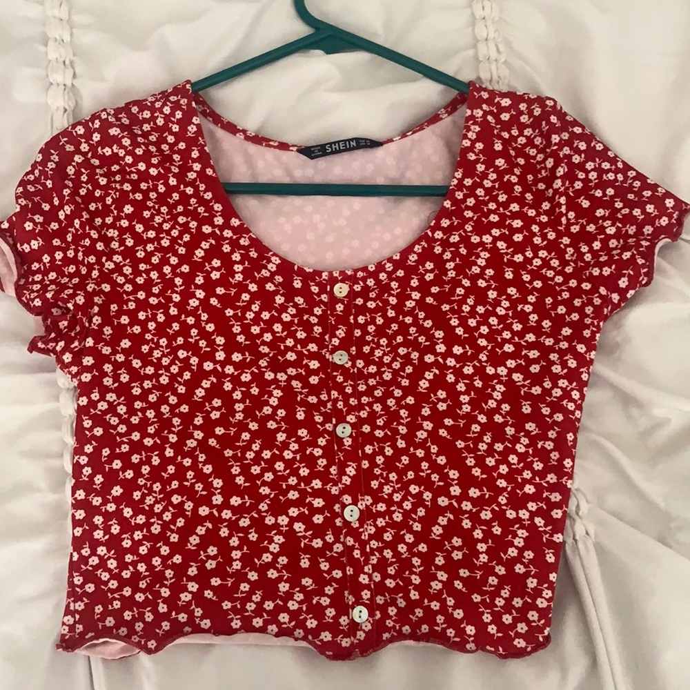 cared Shein crop top